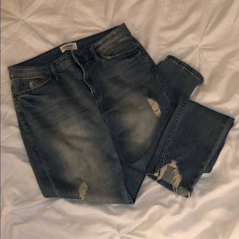 Evident Los Angeles Ripped Skinny Jeans